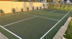 Pickleball Sport Construction in Highland, Utah built by Courts Utah your premiere pickleball court contractor.